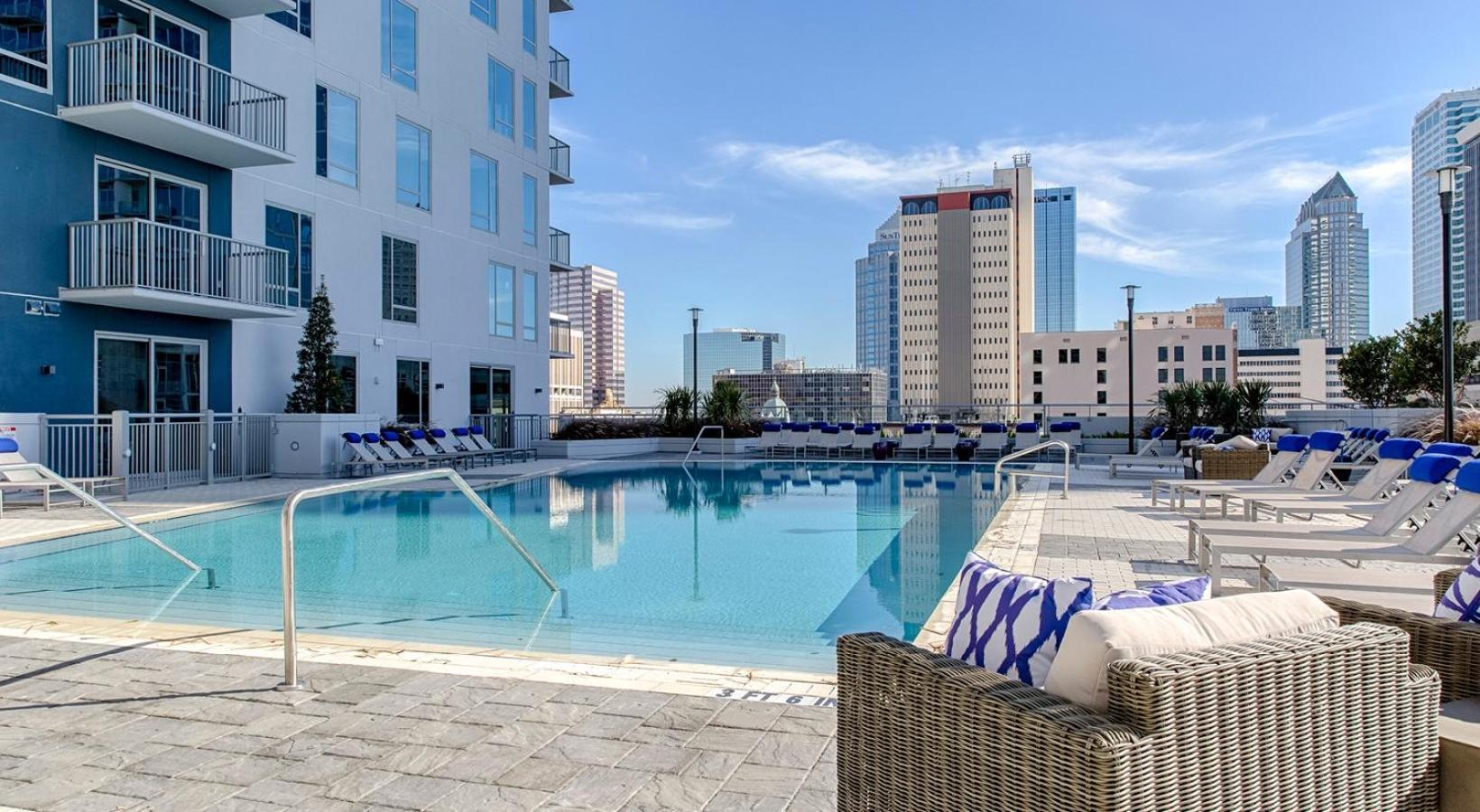 1Br Oasis In Downtown Tampa W Balcony & City Views Extérieur photo